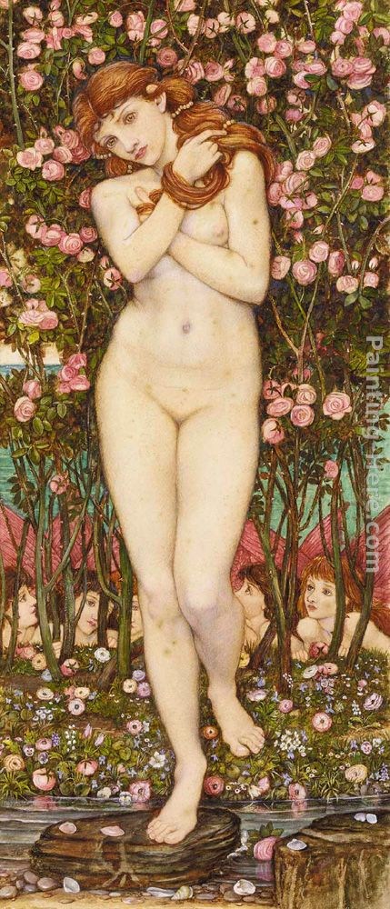 John Roddam Spencer Stanhope Nymph